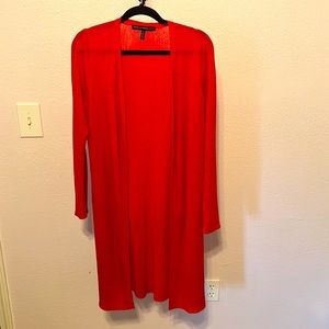 White House Black Market cardigan/kimono/cover-up